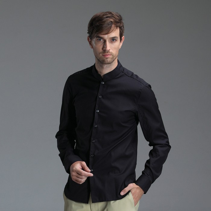 Men's tall dress shirts no iron