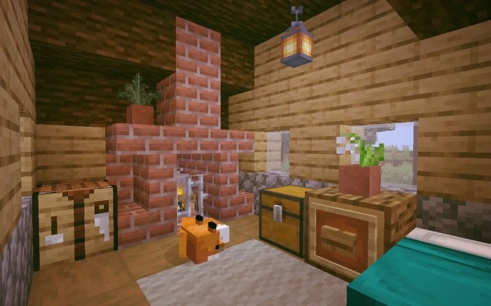 How to make a useful minecraft house decoration