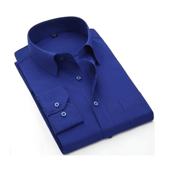 Royal Blue Dress Shirts for Men Elevate Your Style with Sophistication