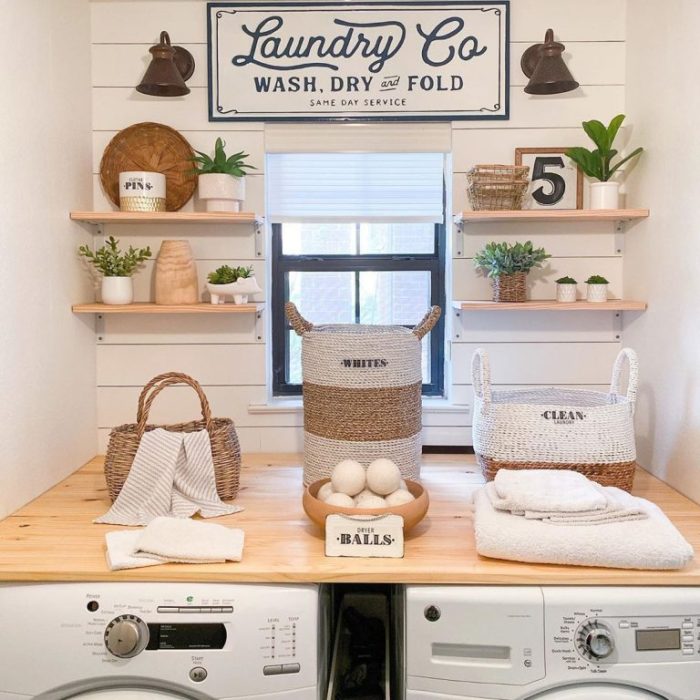 How to Decorate Laundry Room in Farmhouse Tips for a Charming Space