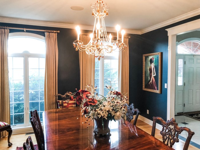 How to decorate navy blue dining rooms Tips and Ideas for a Stylish Space