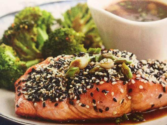 How to cook salmon japanee style