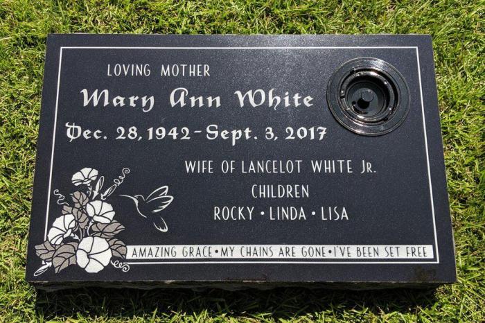 How to make a headstone decoration