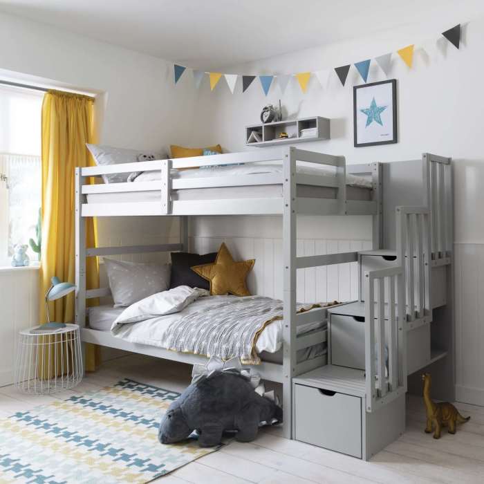 How to decorate a bunk bed room