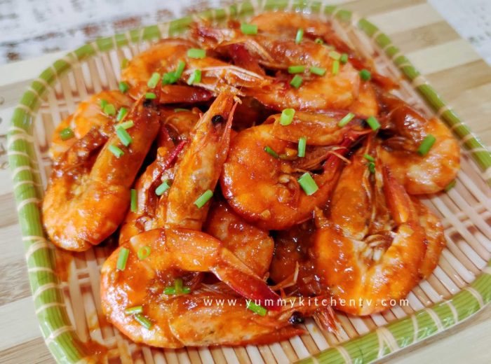 How to Cook Garlic Butter Shrimp Filipino Style