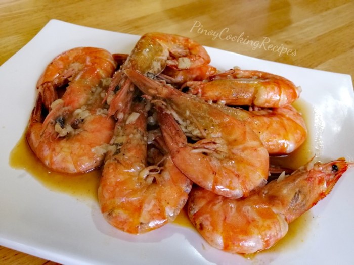 How to cook garlic butter shrimp filipino style