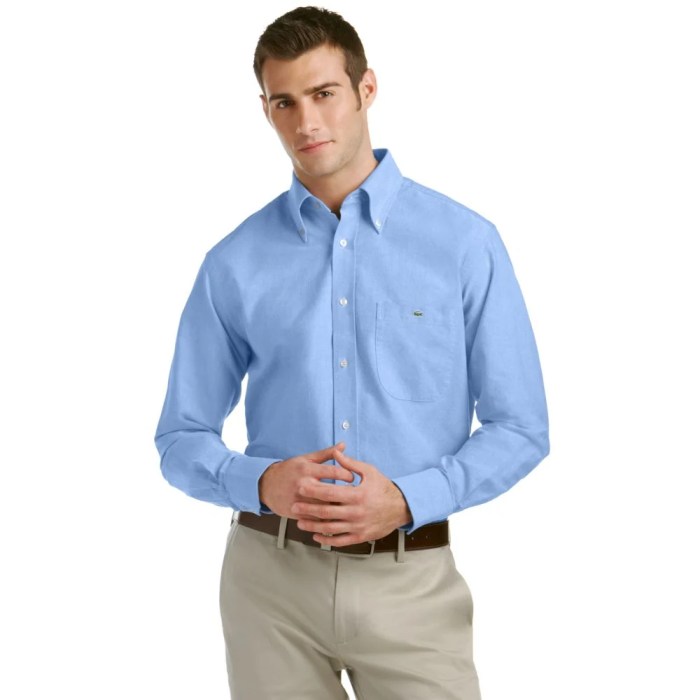 Button down dress shirts for men