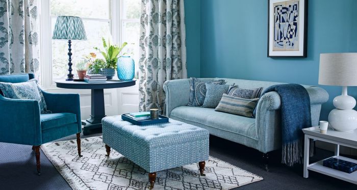 How to decorate your room that is blue