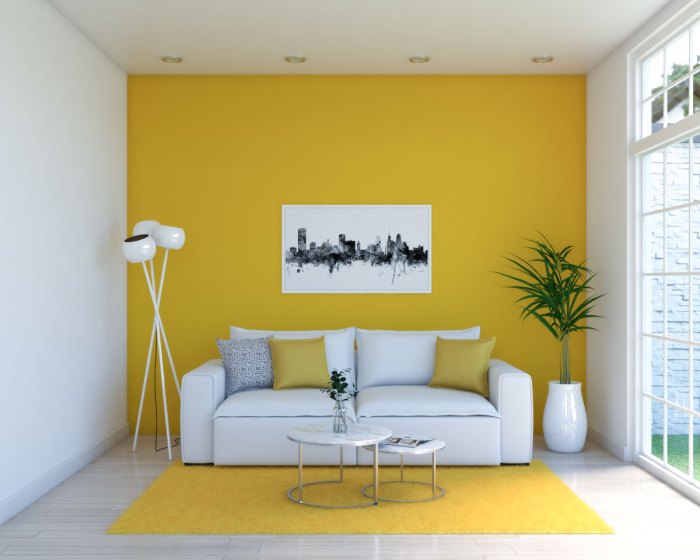 How to decorate living room with yellow walls – Simple yet stunning ideas